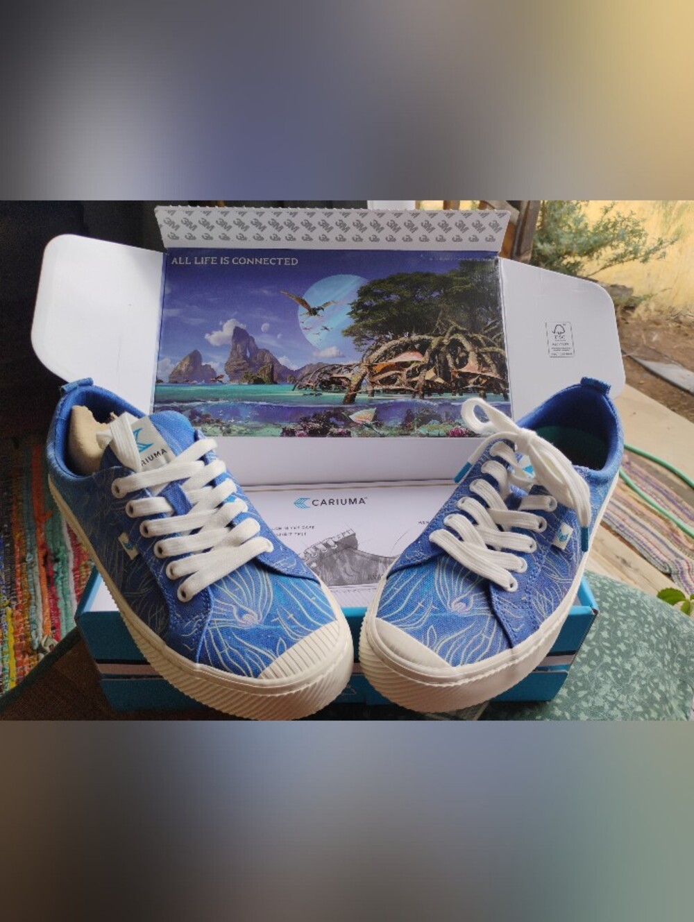 Cariuma Sneakers OCA Low Avatar Underwater By Day NIB SZ 9.5